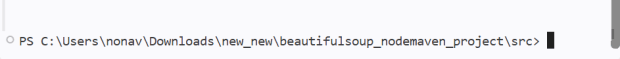 BeautifulSoup setup, Create a script folder